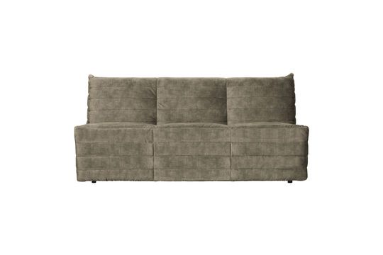 Sofa in fluwelen zandzak Productfoto