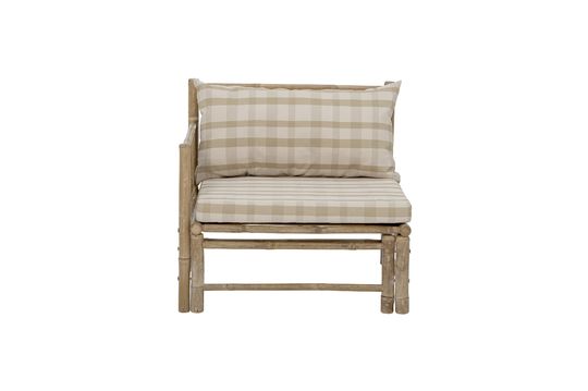 Sofa module linkerhoek in bamboe Korfu Productfoto