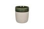 Miniatuur Spiro groot donkergroen steengoed glas Productfoto