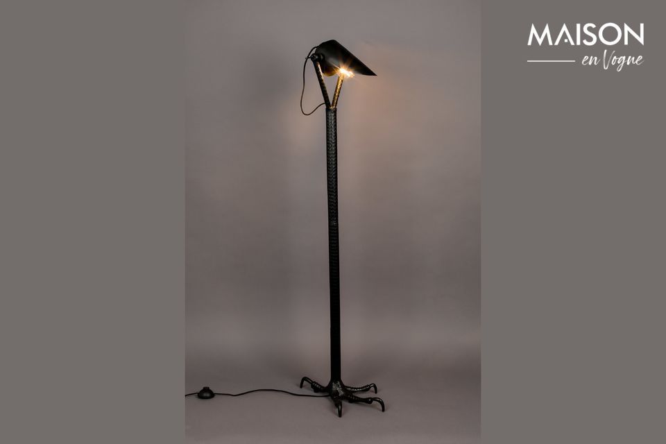 Staande lamp Falcon zwart Bone 137cm en Vogue