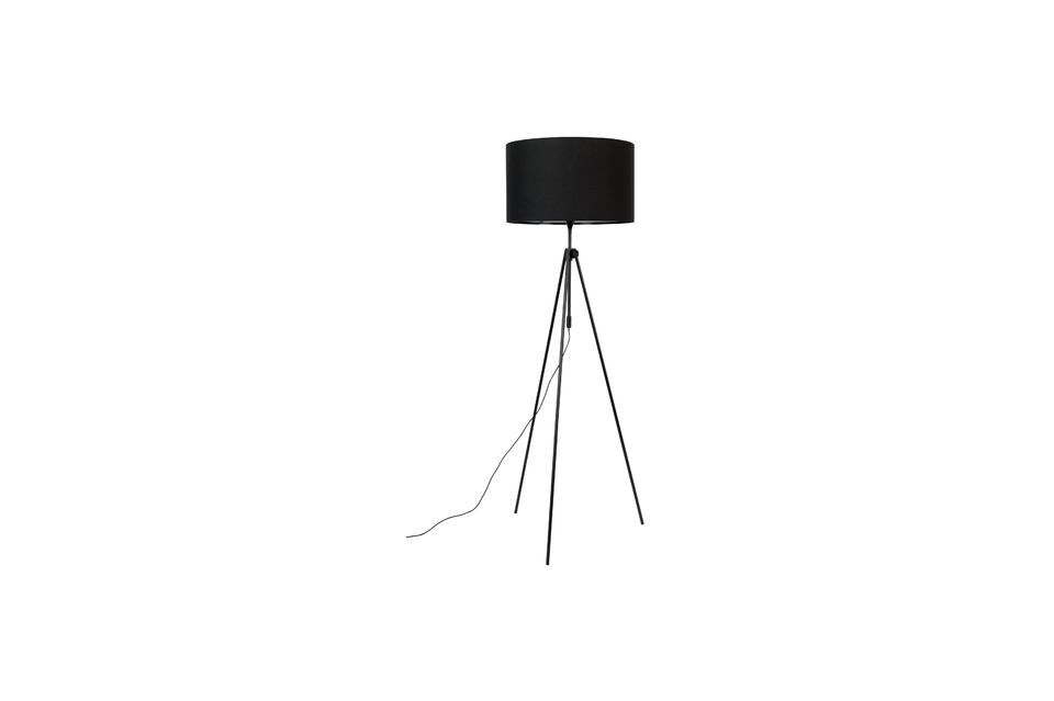 Staande lamp Lesley Black Zuiver