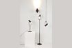 Miniatuur Staande lamp Marlon Zwart 1