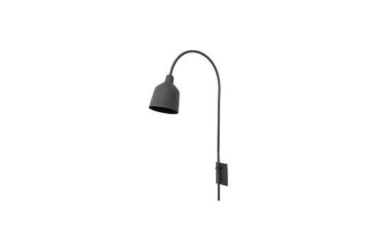 Stadswandlamp H 116 cm mat zwart