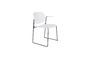 Miniatuur Stapels fauteuil wit Productfoto