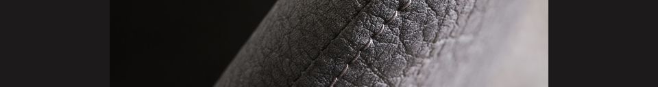 Benadrukte materialen Stoel in grijs polyester velours Found
