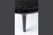 Miniatuur Storm zwarte houten ronde tafel D128 6