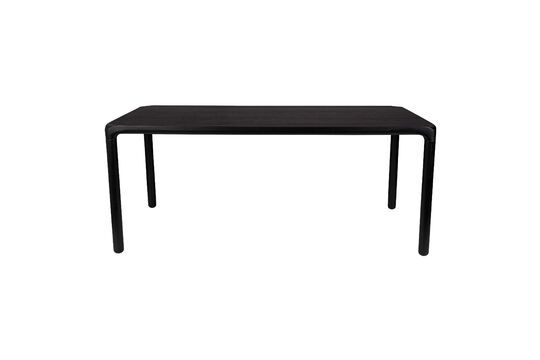 Storm zwarte houten tafel 180X90 Productfoto