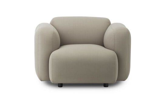 Swell grijze stoffen fauteuil Productfoto