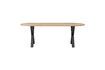 Miniatuur Tablo massief eiken ovale tafel 2