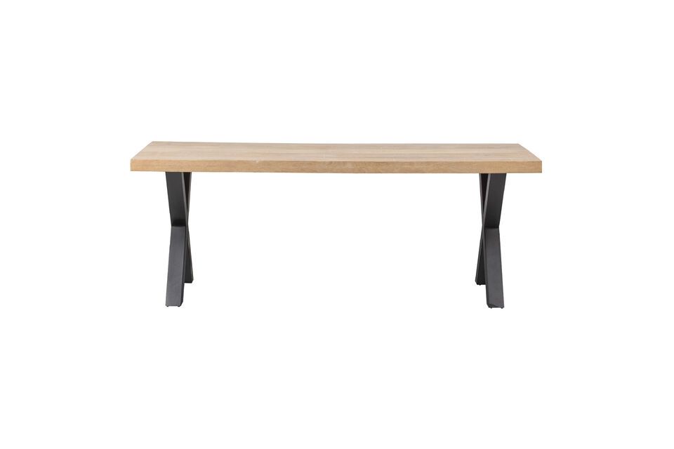 Tablo witgewassen mangohouten tafel Woood