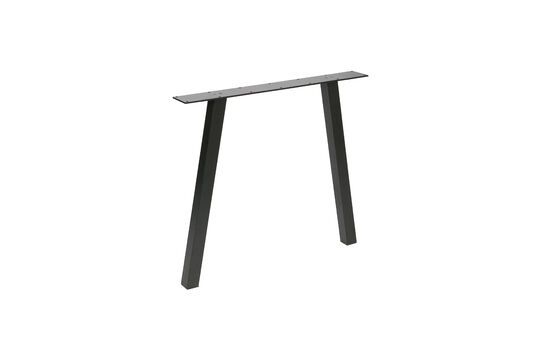 Tablo zwart metalen voet