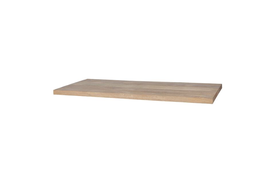 Stel je eigen eettafel samen met het Tablo mangohouten tafelblad van WOOD! Met een lengte van 180 cm