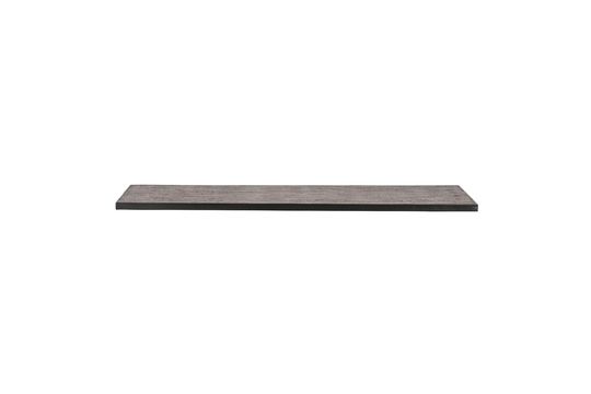 Tafelblad 180x90 in teak en bruin metaal Tablo