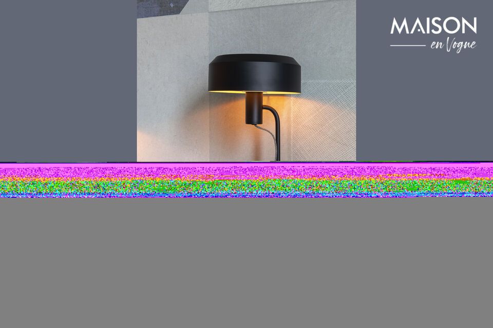 Deze met precisie vervaardigde lamp heeft ideale afmetingen van 24 cm in de lengte