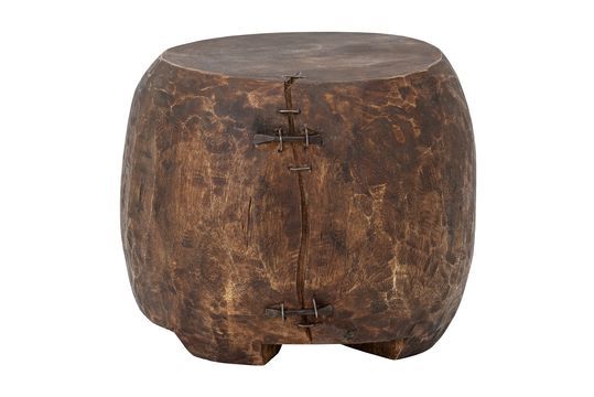 Taïs bruin mango voetstuk tafel Productfoto