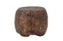 Miniatuur Taïs bruin mango voetstuk tafel Productfoto