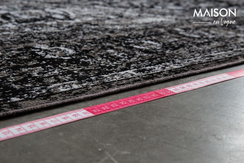 Een mat met een elegant design, compatibel met vloerverwarming