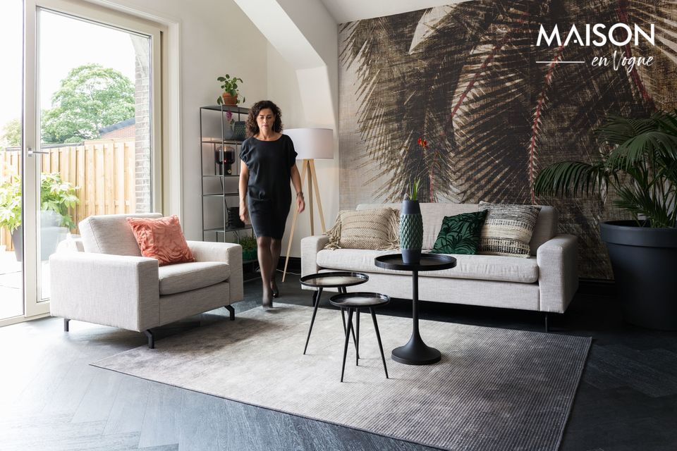 Comfortabel tapijt met een intrigerend design