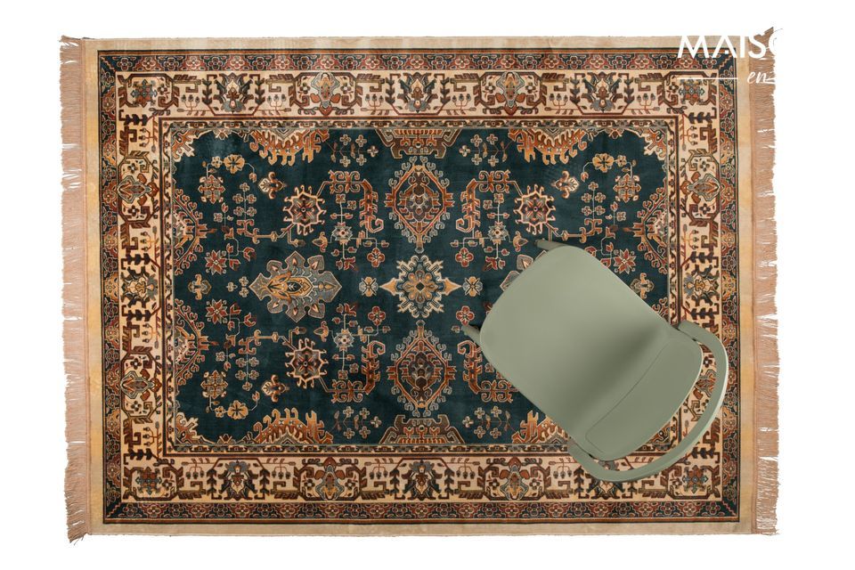Tapijt in Iraanse stijl dat comfort en elegantie biedt aan uw interieur.