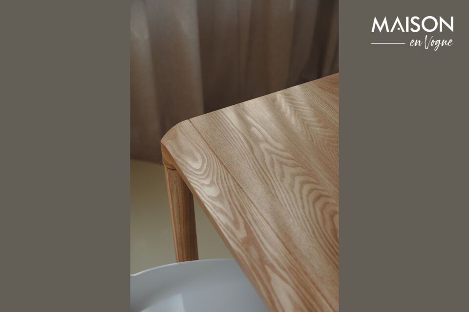 Tavolo di legno beige Storm 160X90 - 6