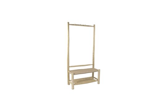 Teakhouten kleerhanger