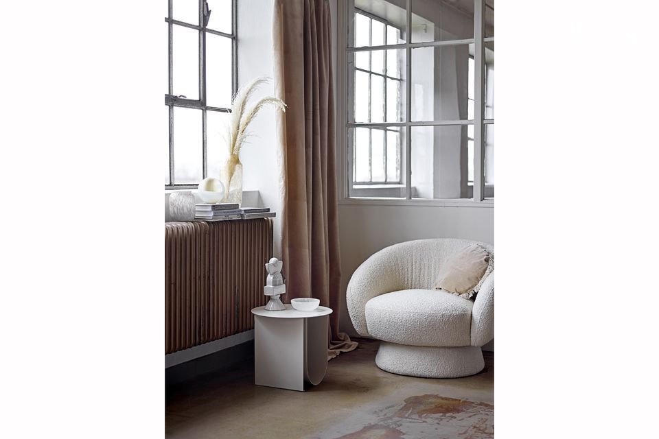 Een puur Scandinavische stijl voor een fauteuil met Deense accenten