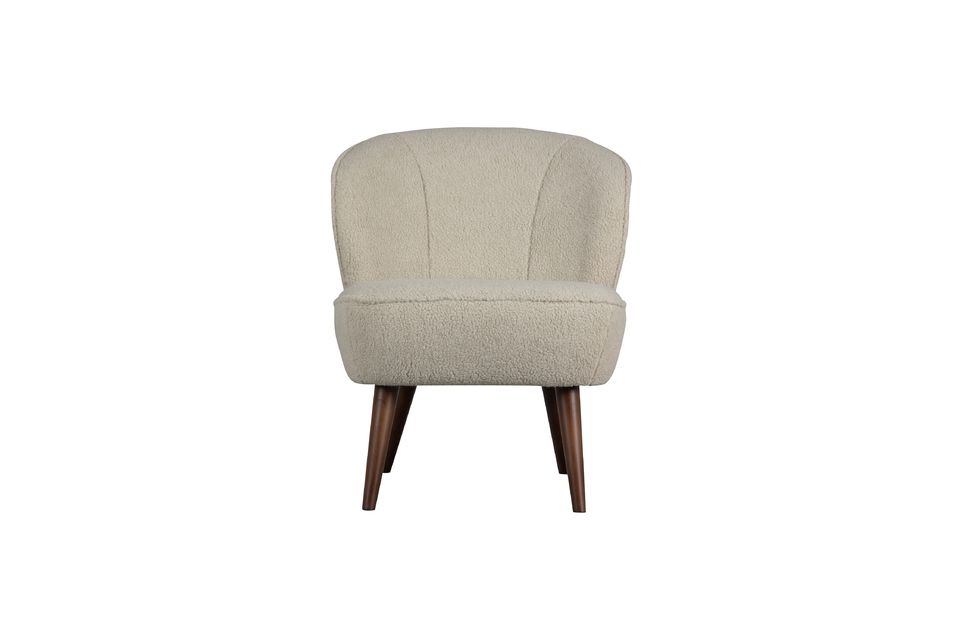 Teddy Bear Fauteuil Sara in gebroken wit Woood