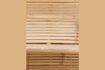 Miniatuur Tequila beige lage bamboe plank 3