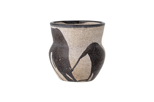 Terracotta bloempot Nala zwart Productfoto