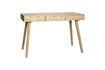 Miniatuur Tripple licht eikenfineer bureau 1
