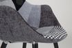 Miniatuur Twaalf Grijze Patchwork fauteuil 3