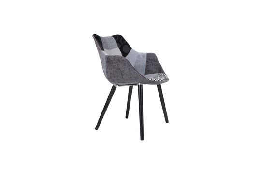 Twaalf Grijze Patchwork fauteuil Productfoto