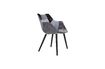 Miniatuur Twaalf Grijze Patchwork fauteuil 6