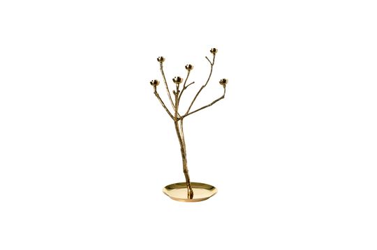 Twiggy gouden messing kandelaar