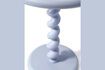 Miniatuur Twister lichtblauw gegoten aluminium bijzettafeltje 5