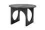 Miniatuur Ulrike zwart houten salontafel Productfoto