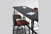 Miniatuur Union zwart houten hoge tafel 3