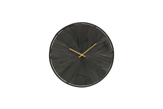 Valentino zwarte houten klok Productfoto