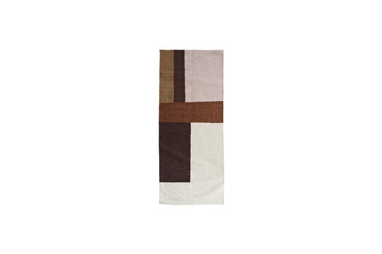 Veelkleurig katoenen tapijt Bocci