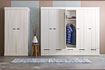 Miniatuur Verbind witte houten kast 2