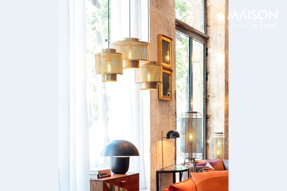 Voor een optimale lichtbron in elke kamer van uw huis, kiest u de Ouatia hanglamp