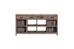 Miniatuur Vervaardiging taupe houten dressoir 3