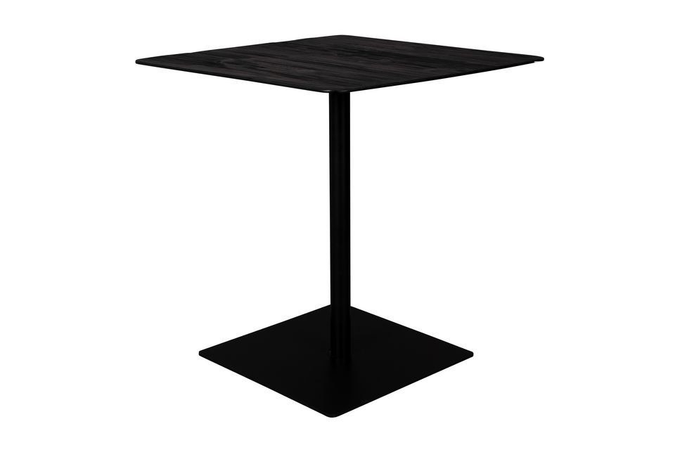 Met een hoogte van 70 cm x 70 cm en een hoogte van 75 cm kan deze tafel een maximale belasting van