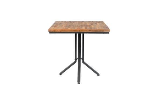 Vierkante Bistro Doolhoftafel natuurlijke afwerking