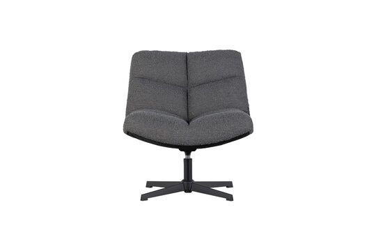 Vinny antraciet schapenvacht effect fauteuil Productfoto