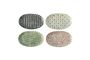 Miniatuur Viola Roosterplaat - set van 4 Productfoto
