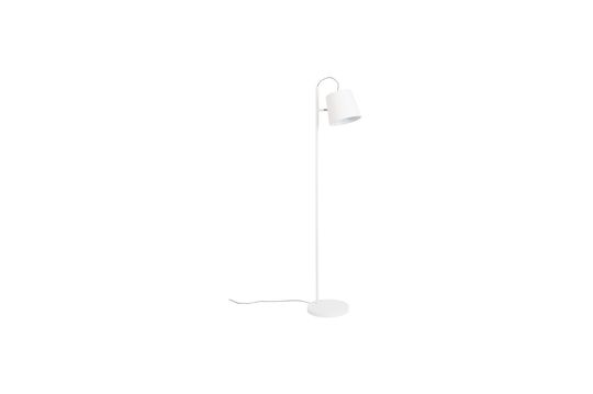 Vloerlamp Gesp van de kop van de lamp wit Productfoto