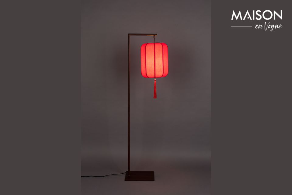 Vloerlamp Suoni Rood Dutch Bone