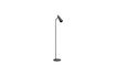 Miniatuur Vloerlamp van zwart messing Precise 1