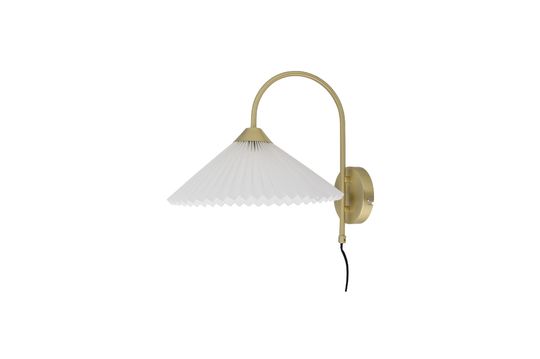 Wandlamp Firdes wit linnen